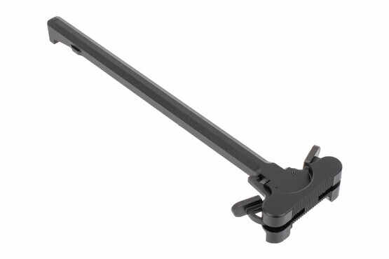 LMT Defense ambidextrous SR-25 charging handle is machined from high strength 7075-T6 aluminum with a durable finish.